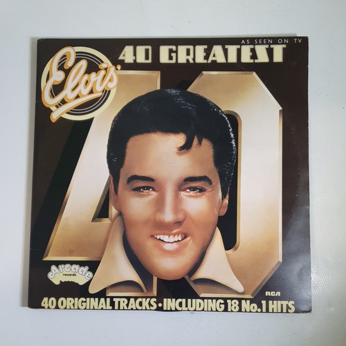 Vintage elvis presley 40 - presley, "40