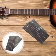 2 Pcs Sticker Chitarra Adesivi