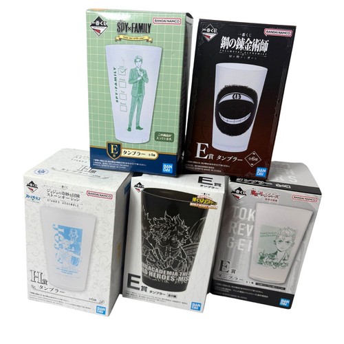 Bandai anime tumbler - bandai, lotto