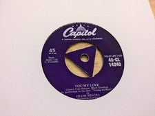 FRANK SINATRA "YOU MY LOVE"