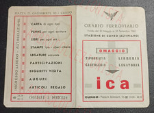 Orari Dei Treni 1965 - Stazione di Cuneo (Altipiano)