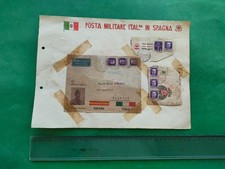 PROPAGANDA GUERRA DI SPAGNA 1937 COLLAGE ARTIGIANALE