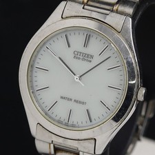 Orologio da uomo Citizen Eco-Drive E030-L20646 quadrante bianco solare testato