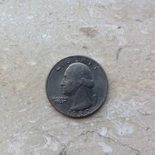 1 Quarto Di Dollaro 1980 Quarter Dollar U.S.A Washington Moneta Circolata