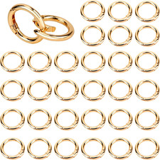 30 Pezzi Scatto Molla Rotonda