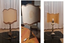 COPPIA DI ABAT JOUR IN OTTONE