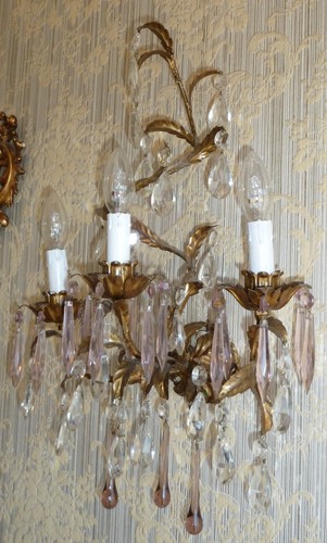 Applique foglia dorata - , e