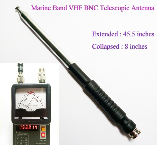 Antenna telescopica vhf bnc - antenna,