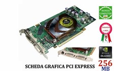 SCHEDA GRAFICA  PCI EXPRESS 256 MB NVIDIA QUADRO FX 1500 GDDR3 DVI-DUAL HDTV 