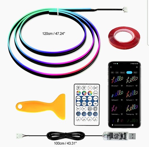 Striscia led auto symphony - striscia,