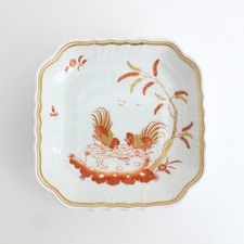 Siena Ruggine (Vecchio Ginori) di Richard Ginori 5,5" Vassoio Quadrato Smerlato Bon Bon