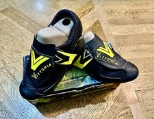 Rare Scarpe Ciclismo Vintage Vittoria Vuelta Tg. 41,5 NOS per Eroica