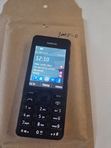 Nokia asha 206 - nero/bianco,