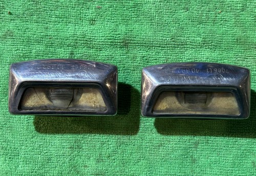 Coppia fanalini luce targa - fanalini,