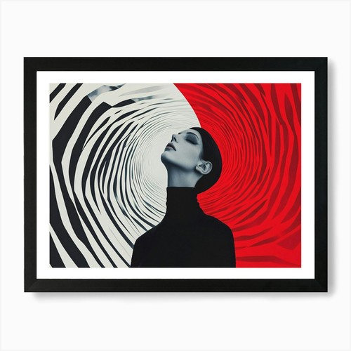Stampa zebra rossa nera - e,