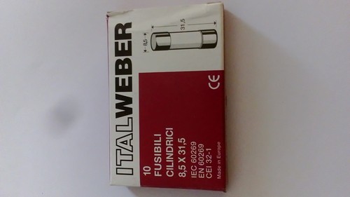 Fusibile 5x31 gg italweber - gg,