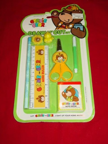 Vintage bernie orso set - bernie, l'orso