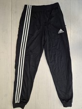 4900/118 ADIDAS PANTALONI TUTA GINNASTICA CORSA PALESTRA ACETATA APU002 BLACK