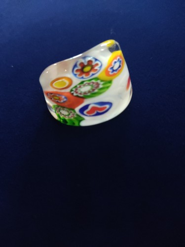 Anello donna vetro di - anello,