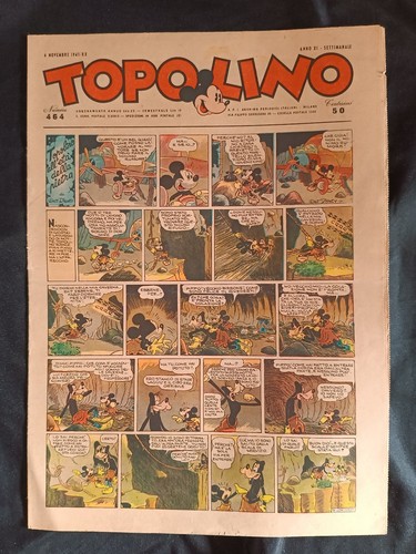 Fumetto topolino giornale - topolino,