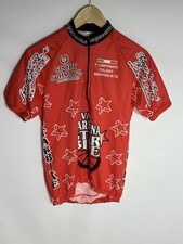 Maglia Ciclismo Efrem Val Gardena Star Bike | Uomo | Rosso/Bianco/Nero | Small |