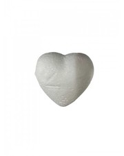 Polistirolo Bianco da Decorare Forma Cuore 5 Cm 00067-5