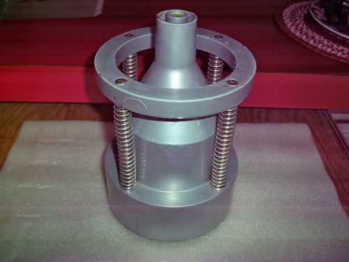 Portable aluminum bubble - aluminum, wheel