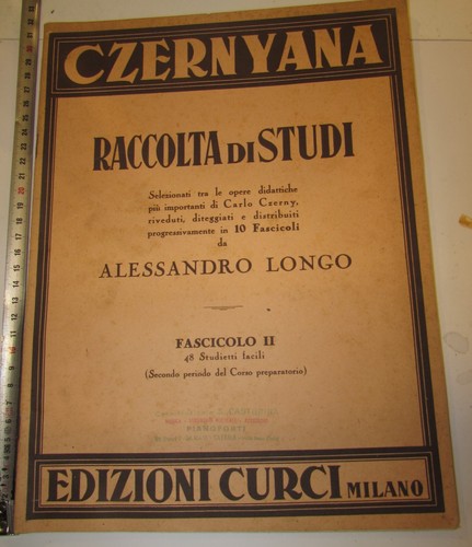 Czernyana raccolta studi - di,