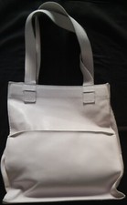 Borsa da donna Samsonite lilla chiaro in vera pelle con custodia