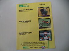 advertising Pubblicità 1979 MOTORI MINARELLI P6 CORSA CORTA/AIM 50/GINO PEREGO