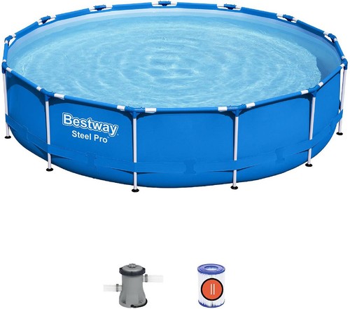 Piscina fuoriterra rotonda - fuoriterra,