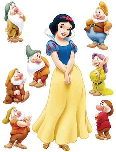 Disney snow white - white, wall
