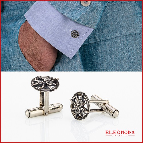 Gemelli uomo argento 925 - gemelli,