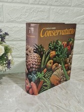 1975 LIBRO CUCINA RICETTE ANGELO SORZIO CONSERVATUTTO  VOL 1