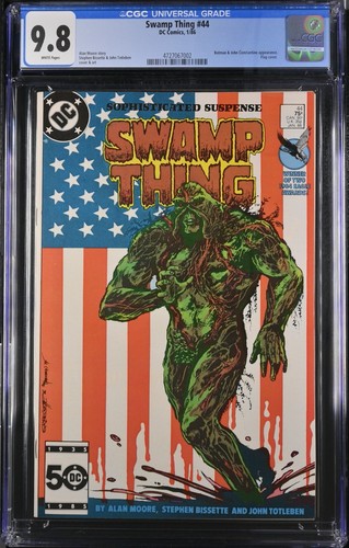 Comics swamp thing cgc - swamp,