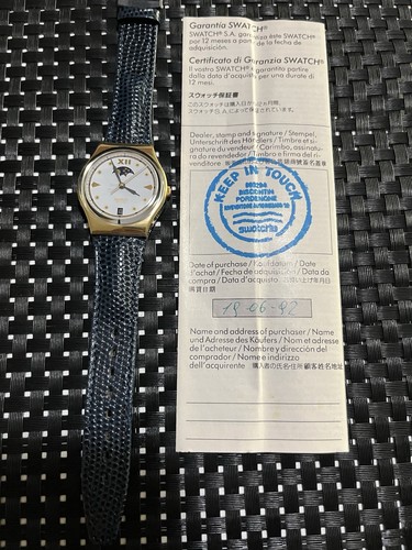 Swatch gent nuovo - gent, c.e.o