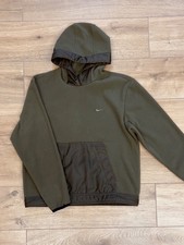 Felpa Nike Vintage in pile con tasca frontale - taglia S/M
