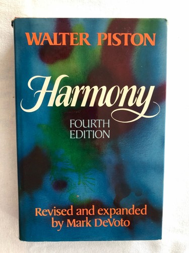 Harmony fourth edition - fourth, by