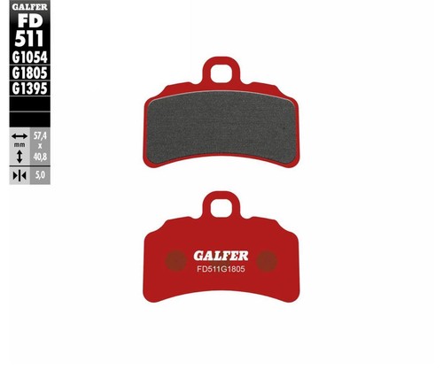 Galfer pastiglie freno - pastiglie,