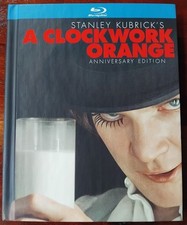 A Clockwork Orange (1971) Blu-ray (Region ABC) Digibook Stanle Kubrick OOP RARE
