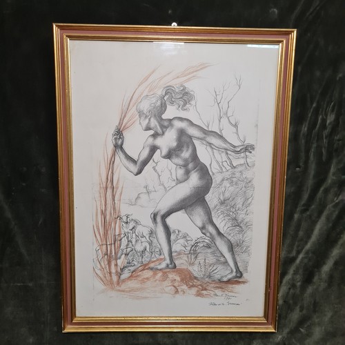 Litografia firmata marcello - ",