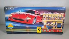 Radio Shack Radiocomandato Ferrari F-40 Turbo Rosso LEGGI Descrizione