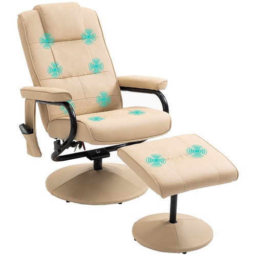 Homcom poltrona massaggiante - homcom,