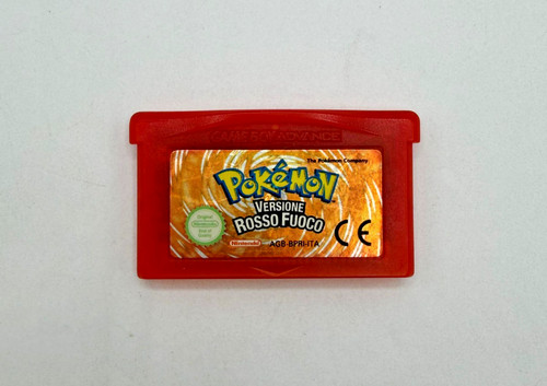 Pokèmon versione rosso - rosso, fuoco