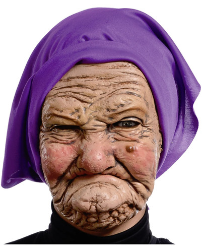 Maschera della nonna feroce