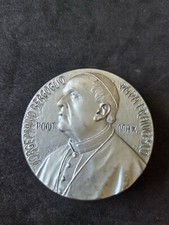 Medaglia Papa Francesco Buon Pastore, bronzo argentato