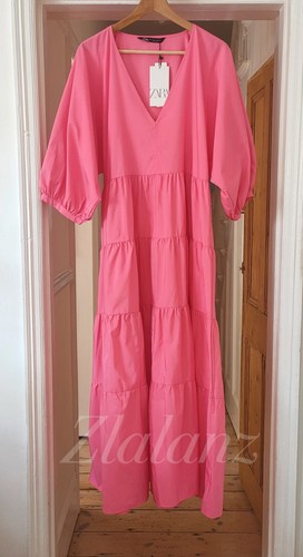 Abito lungo zara floreale - lungo,