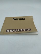 Libretto Uso Manutenzione Auto Epoca Renault 21 Nevada Motore Accessori Ricambi