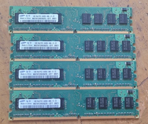 Samsung pc2 6400 4x1 dimm - 4x1,