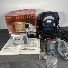 Canon MV500i MiniDV Videocamera Sensore CCD 18x Zoom Testata e Funzionante Boxata Ottime Condizioni